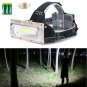 30W LED COB USB Rechargeable 18650 Headlamp Headlight Fishing Torch Flashlight Y