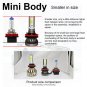 2X H4 HB2 9003 LED Headlight Bulb Conversion 1200W 6000K Hi/Lo beam Lamp CHY
