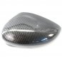 2x Replace Carbon Fiber Wing Door Rearview Mirror Cover for Ford Fiesta 2009-15