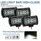 4X 5" 168W Cree LED Work Light Bar Flood Combo Fog Driving OffRoad Car Truck SUV