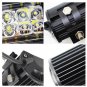 4X 5" 168W Cree LED Work Light Bar Flood Combo Fog Driving OffRoad Car Truck SUV