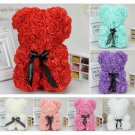 Rose Bear Flower Teddy Gift For Girlfriend Wedding Birthday Valentine's Day CHY