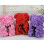 Rose Bear Flower Teddy Gift For Girlfriend Wedding Birthday Valentine's Day CHY