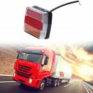2Pcs 16 LED Light Trailer Lights Rear Tail Stop Indicator Caravan Van Boat Truck