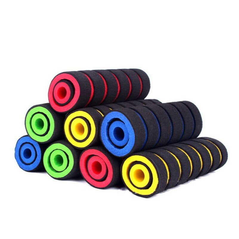 1 Pair Foam Sponge Handle Bar Tubes Grips Handlebar Cover Motorcycle Accessories