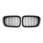 2X Matte Black Front Kidney Grille Grill For 98-01 BMW E46 3 Series Sedan 4 Door