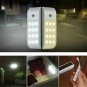 12LED PIR Auto Motion Sensor Closet Night Light USB Rechargeable Wardrobe Lamp Y