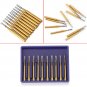 10pcs /set High Speed Dental Tungsten Steel Crown Metal Cutting Burs