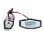 1pair External LED License Plate Light Lamp Bulb for Honda Civic Accord Legend Y