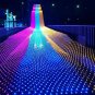 LED String Fairy Light Net Mesh Curtain Wedding Party Decor Outdoor Indoor Y