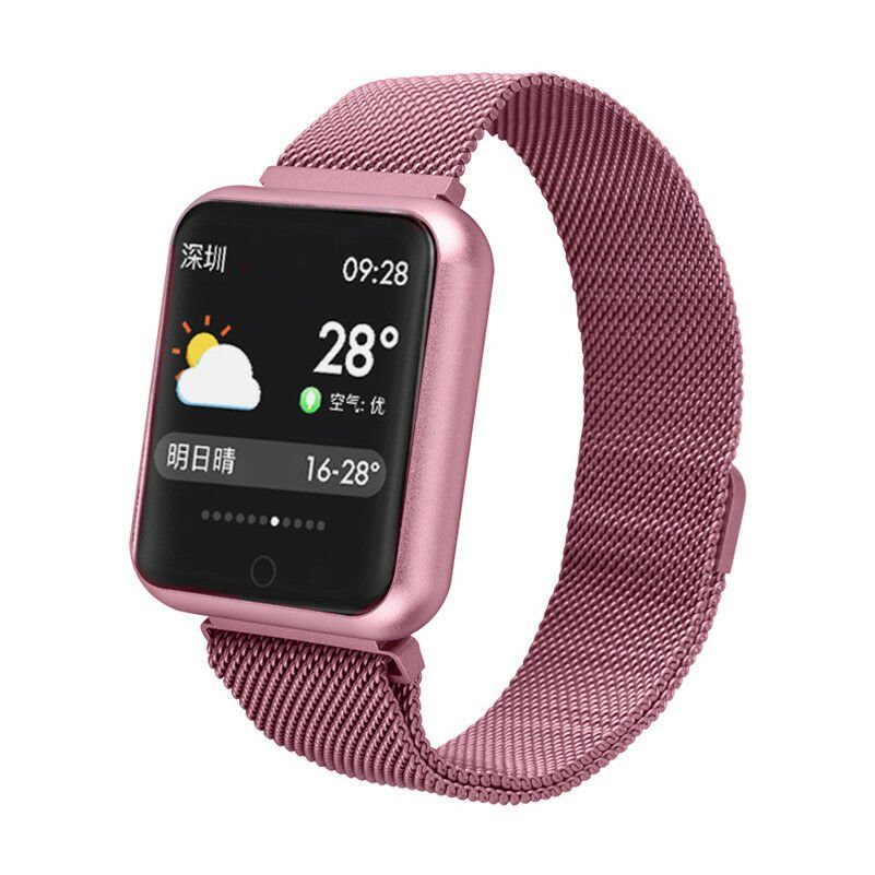Waterproof Sport Lady Smart Watch Phone Bracelet Women Wristband For iOS Android