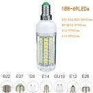 E27 E14 B22 G9 5730 SMD LED Corn Bulb 6W 9W 12W 15W 18W 20W Light White Lamp CHY