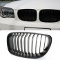 For BMW 1-Series 2008-2011 E81 E82 E87 E88 Car Center Grille Matte Black LH & RH