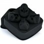Skull Shape 3D Ice Cube Mold Maker Bar Party Silicone Trays Chocolate Mould Gift