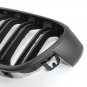 Pair Matte Black Front Grill Grille Kidney for BMW 3-Series F30 F31 F35 12-16 CY