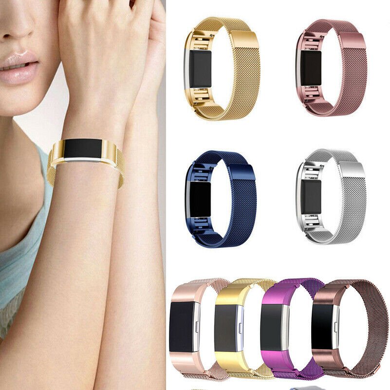 Various Luxe Band Replacement Wristband Watch Strap Bracelet For Fitbit Charge 2
