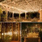 Outdoor Solar Powered 10M 33Ft 100-LED Copper Wire Light String Fairy Xmas Party