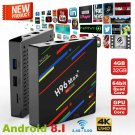 H96 MAX+smart 4K Android 8.1 4GB+32GB/64GB RK3328 Quad core wifi HD 1080P TV Box