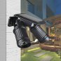 LED Dual Head Solar Powered Yard Lights PIR Motion Sensor Spotlight Wall Lamp Y