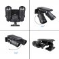 LED Dual Head Solar Powered Yard Lights PIR Motion Sensor Spotlight Wall Lamp Y
