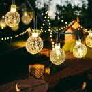 Solar Powered LED String Light Garden Path Yard Decor Lamp Outdoor Waterproof CY