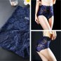Women Seamless Lace High Waist Underwear Ladies Brief Knicker Panty Size M-3XL