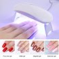 Portable 6W Mini UV LED Lamp USB Charging Gel Polish Curing Machine Nail Dryer Y