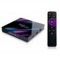 H96 MAX RK3318 Smart TV BOX Android 9.0 4GB 64GB Quad Core 1080p 4K LED screen Y
