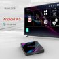 H96 MAX RK3318 Smart TV BOX Android 9.0 4GB 64GB Quad Core 1080p 4K LED screen Y
