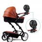 Black Portable Fan Rechargeable Battery Mini Oscillating Clip On Desk Stroller Y