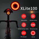 XLite100 Waterproof Bicycle Smart Brake Sensor LED USB Tail Light Rear Lamp CHY