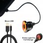 XLite100 Waterproof Bicycle Smart Brake Sensor LED USB Tail Light Rear Lamp CHY