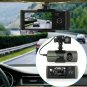 Dual Lens GPS Camera HD Car DVR Dash Cam Video Recorder Night Vision G-Sensor Y