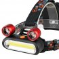 15000LM T6 LED Headlamp Rechargeable Head Light Flashlight 18650 Torch Lamp Y
