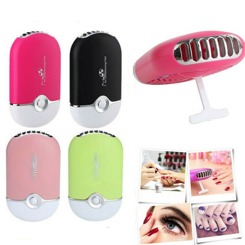 USB Mini Fan Air Conditioning Blower for Eyelash Extension Glue Quick Dry Tool Y