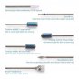 2019 Nail Drill Bits Set For Acrylic Nail 3/32 Cuticle Clean Gel Remove File Y