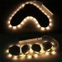 Led PIR Sensor Strip Motion Activated Bed Light Battery Operated Warm White CHY