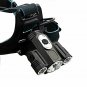 35000LM Zoomable Headlamp T6 LED Headlight Lamp Flashlight+Charger+18650battery