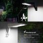 Waterproof Solar Powered LED Light Motion Sensor Outdoor Garden Wall Street Lamp