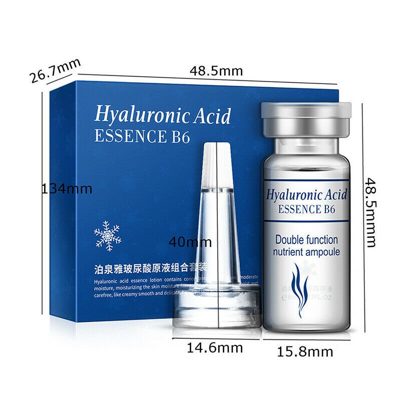 Skin Care Anti-Aging 10Pcs Facial Essence Women Vitamins B6 Moisturizing