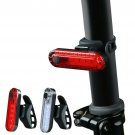 5 LED USB Rechargeable Bicycle Tail Warning Light Cycling Bike Rear Safety Lamp