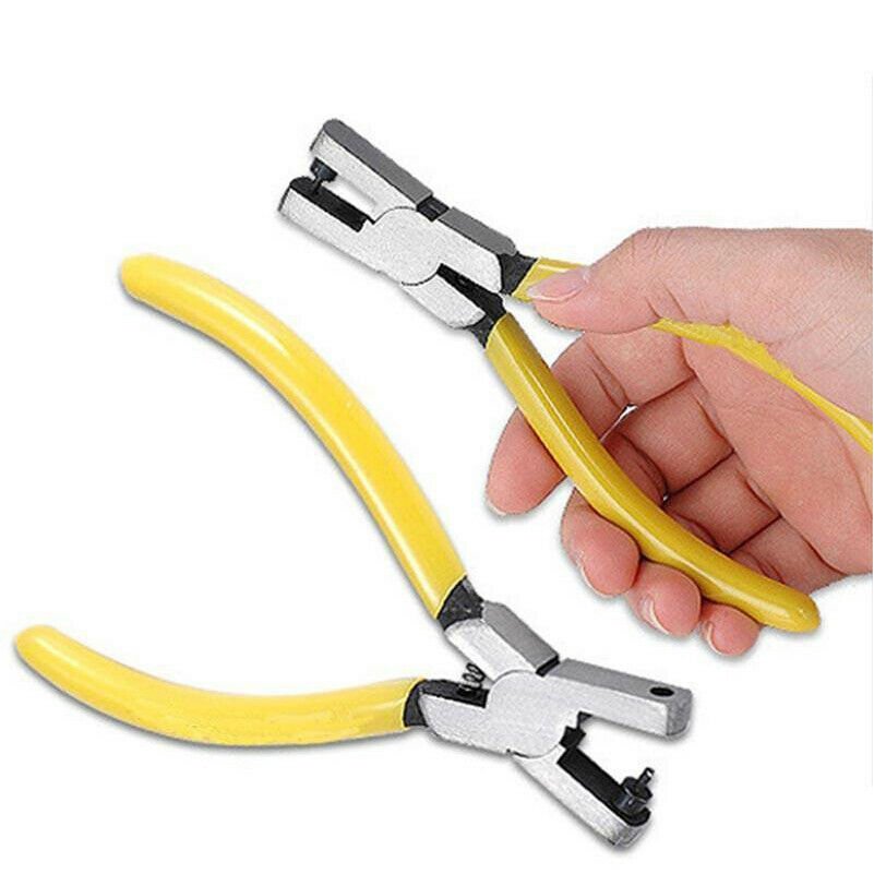 Hot Universal Hand Leather Strap Watch Band Belt Tool Hole Punch Pliers Tool Y