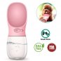 Cup Puppy Dog Cat Pet Water Bottle Drinking Travel Outdoor Portable Feeder 350ML