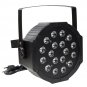 7 Color RGB 24W 18LED Stage Lighting LED PAR Projector Party DJ Disco Light CHY