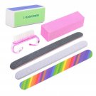 Professional Womens 4 Way Nail File Buffer Polishing Block Four Art Smooth Shine