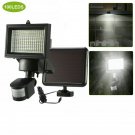 100-LED Solar Powered Motion Sensor Wall Lamp Garden Spot Light Security Outdoor