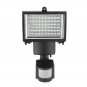 100-LED Solar Powered Motion Sensor Wall Lamp Garden Spot Light Security Outdoor