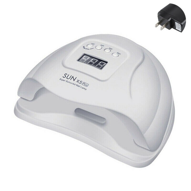 80W LED UV Nail Dryer Gel Polish Lamp Light Curing Manicure Machine Timer Tools
