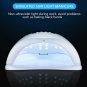 80W LED UV Nail Dryer Gel Polish Lamp Light Curing Manicure Machine Timer Tools