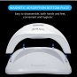 80W LED UV Nail Dryer Gel Polish Lamp Light Curing Manicure Machine Timer Tools